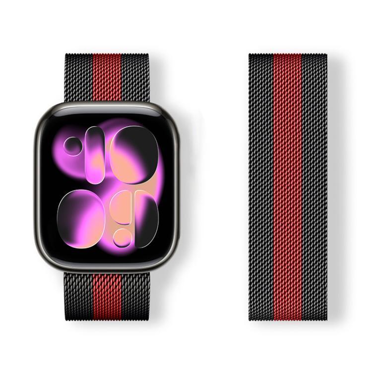 สายรัดนาฬิกาเหล็กกล้าไร้สนิมแม่เหล็กมิลานีส xDfind สำหรับ Apple Watch 42 / 44 / 45 / 46 / 49mm, สำหรับ Apple Watch 38 / 40 / 41 / S11 42mm