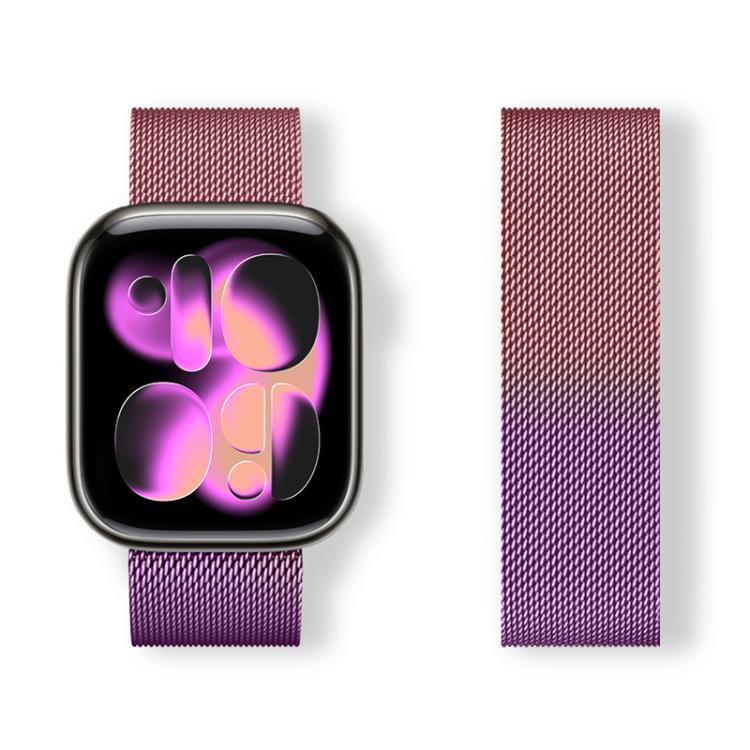 สายรัดนาฬิกาเหล็กกล้าไร้สนิมแม่เหล็กมิลานีส xDfind สำหรับ Apple Watch 42 / 44 / 45 / 46 / 49mm, สำหรับ Apple Watch 38 / 40 / 41 / S11 42mm