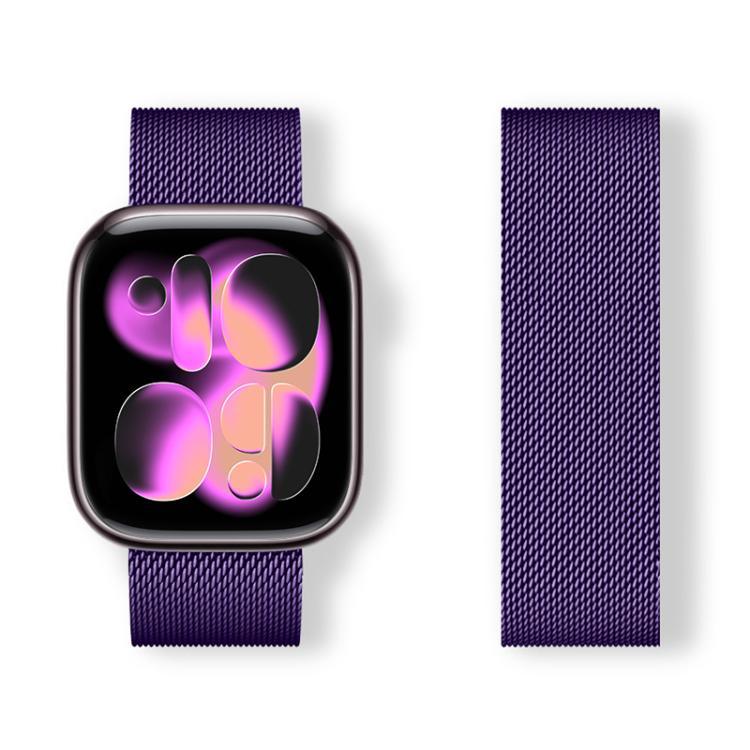 สายรัดนาฬิกาเหล็กกล้าไร้สนิมแม่เหล็กมิลานีส xDfind สำหรับ Apple Watch 42 / 44 / 45 / 46 / 49mm, สำหรับ Apple Watch 38 / 40 / 41 / S11 42mm