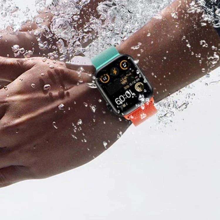 สายรัดนาฬิกาเหล็กกล้าไร้สนิมแม่เหล็กมิลานีส xDfind สำหรับ Apple Watch 42 / 44 / 45 / 46 / 49mm, สำหรับ Apple Watch 38 / 40 / 41 / S11 42mm
