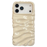 Cream Texture Electroplating TPU Full Coverage Phone Case, For iPhone 17 Pro Max, For iPhone 17 Pro