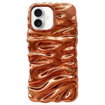 Cream Texture Electroplating TPU Full Coverage Phone Case, For iPhone 17, For iPhone 16 Pro Max, For iPhone 16 Pro, For iPhone 16, For iPhone 15 Pro Max
