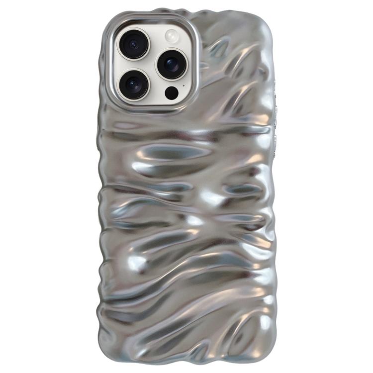 Cream Texture Electroplating TPU Full Coverage Phone Case, For iPhone 15 Pro, For iPhone 15 Plus, For iPhone 15, For iPhone 14 Plus, For iPhone 14