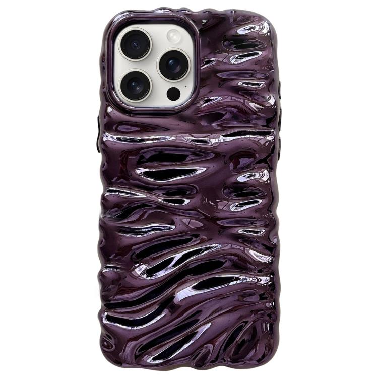 Cream Texture Electroplating TPU Full Coverage Phone Case, For iPhone 14 Pro, For iPhone 14 Pro Max, For iPhone 13