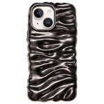 Cream Texture Electroplating TPU Full Coverage Phone Case, For iPhone 14 Pro, For iPhone 14 Pro Max, For iPhone 13
