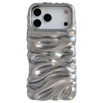 เคสโทรศัพท์ TPU ชุบอิเล็กโทรพลาติงลายครีม ครอบคลุมเต็มรูปแบบ สำหรับ iPhone 17 Pro Max, สำหรับ iPhone 17 Pro