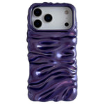 เคสโทรศัพท์ TPU ชุบอิเล็กโทรพลาติงลายครีม ครอบคลุมเต็มรูปแบบ สำหรับ iPhone 17 Pro Max, สำหรับ iPhone 17 Pro