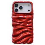 เคสโทรศัพท์ TPU ชุบอิเล็กโทรพลาติงลายครีม ครอบคลุมเต็มรูปแบบ สำหรับ iPhone 17 Pro Max, สำหรับ iPhone 17 Pro