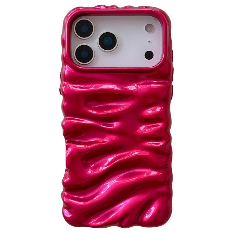 เคสโทรศัพท์ TPU ชุบอิเล็กโทรพลาติงลายครีม ครอบคลุมเต็มรูปแบบ สำหรับ iPhone 17 Pro Max, สำหรับ iPhone 17 Pro