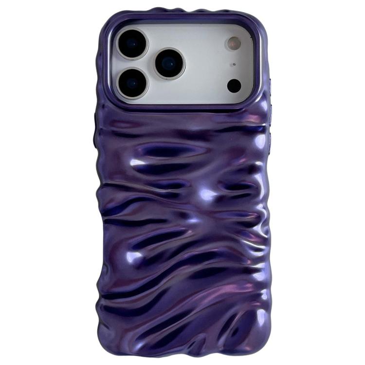Cream Texture Electroplating TPU Full Coverage Phone Case, For iPhone 18 Pro Max, For iPhone 17 Pro Max, For iPhone 17 Pro