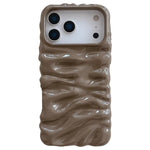 Cream Texture Electroplating TPU Full Coverage Phone Case, For iPhone 18 Pro Max, For iPhone 17 Pro Max, For iPhone 17 Pro