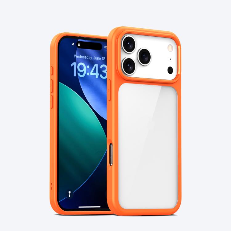 เคสโทรศัพท์ PC+TPU กันกระแทก ซีรีส์สีสันสดใส iPAKY สำหรับ iPhone 17 Pro Max, สำหรับ iPhone 17 Pro, สำหรับ iPhone 17, สำหรับ iPhone Air