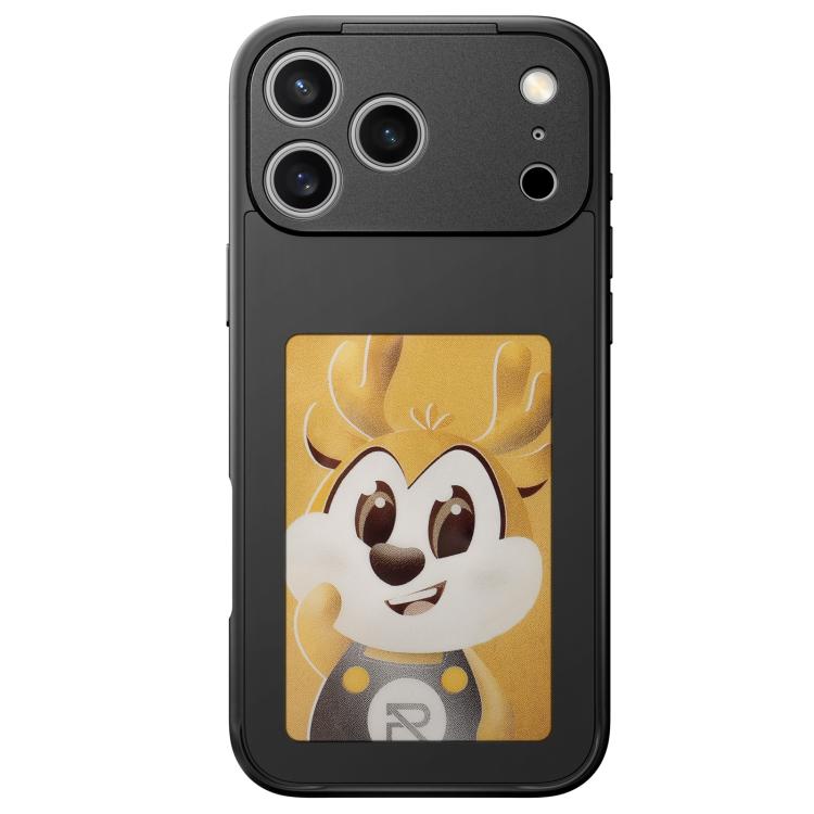 Four-Color E-ink Screen NFC DIY Phone Case, For iPhone 17 Pro Max, For iPhone 17 Pro
