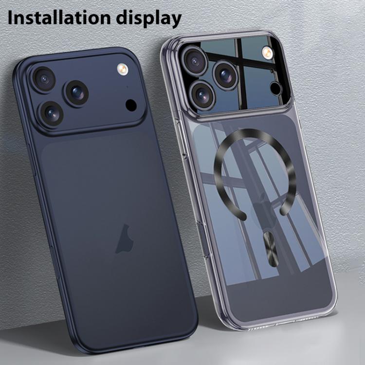 เคสโทรศัพท์โปร่งใส MagSafe แม่เหล็กลาย CD GKK Phantom สำหรับ iPhone 17 Pro Max, สำหรับ iPhone 17 Pro
