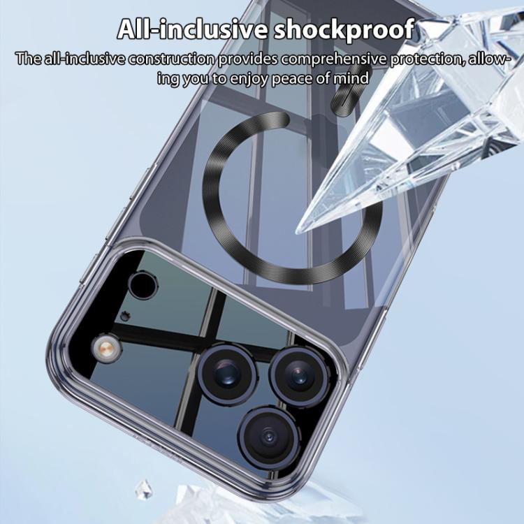 เคสโทรศัพท์โปร่งใส MagSafe แม่เหล็กลาย CD GKK Phantom สำหรับ iPhone 17 Pro Max, สำหรับ iPhone 17 Pro