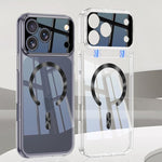 เคสโทรศัพท์โปร่งใส MagSafe แม่เหล็กลาย CD GKK Phantom สำหรับ iPhone 17 Pro Max, สำหรับ iPhone 17 Pro