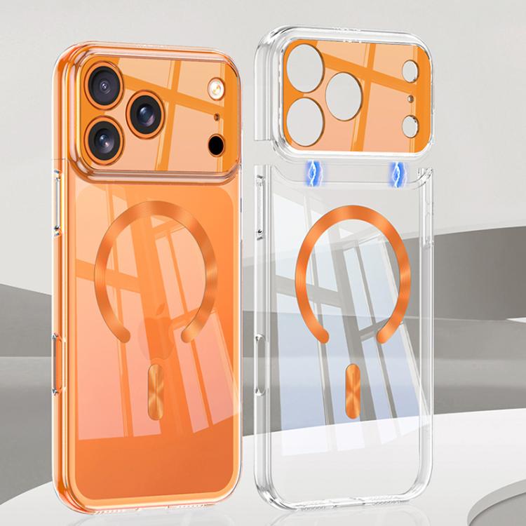 เคสโทรศัพท์โปร่งใส MagSafe แม่เหล็กลาย CD GKK Phantom สำหรับ iPhone 17 Pro Max, สำหรับ iPhone 17 Pro