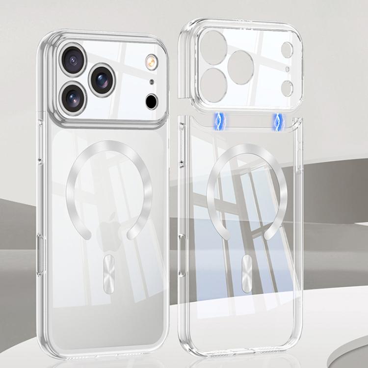 เคสโทรศัพท์โปร่งใส MagSafe แม่เหล็กลาย CD GKK Phantom สำหรับ iPhone 17 Pro Max, สำหรับ iPhone 17 Pro