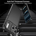 เคสโทรศัพท์กันกระแทกแบบฟรอสต์ซีรีส์ War Shadow Stripe พร้อมถุงลมนิรภัย สำหรับ iPhone 17 Pro Max, สำหรับ iPhone 17 Pro