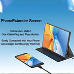 จอภาพพกพา IPS 10.5 นิ้ว P105A01D พร้อม HD / Type-C ขยาย, ปลั๊ก US, 10.5 นิ้ว