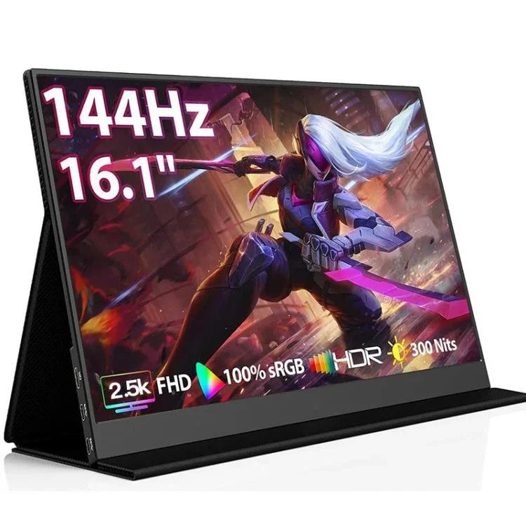 จอภาพพกพา 16.1 นิ้ว 2.5K 144Hz ขยายหน้าจอ P161Q10G, 16.1 นิ้ว 2.5K 144Hz