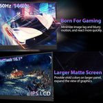 จอภาพพกพา 16.1 นิ้ว 2.5K 144Hz ขยายหน้าจอ P161Q10G, 16.1 นิ้ว 2.5K 144Hz