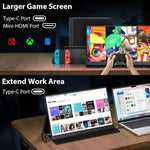 จอภาพพกพา 16.1 นิ้ว 2.5K 144Hz ขยายหน้าจอ P161Q10G, 16.1 นิ้ว 2.5K 144Hz