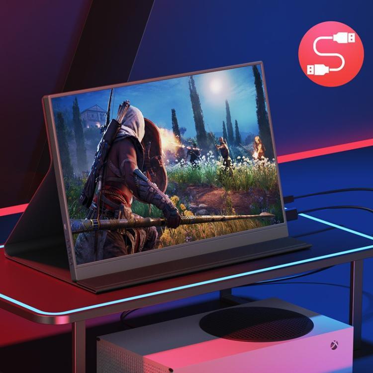 จอภาพพกพา 16 นิ้ว 2.5K 120Hz สำหรับเล่นเกม ขยายหน้าจอ P160Q16BWG, 16 นิ้ว 2.5K 120Hz