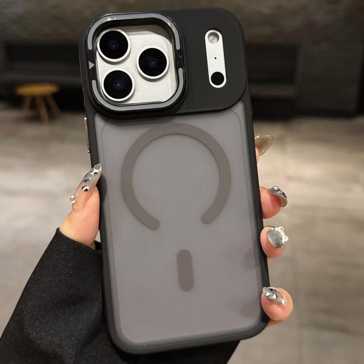 เคสโทรศัพท์แม่เหล็ก MagSafe ที่จับเลนส์โลหะฟรอสต์สัมผัสเหมือนผิวหนัง สำหรับ iPhone 17 Pro Max, สำหรับ iPhone 17 Pro, สำหรับ iPhone 17, สำหรับ iPhone Air, สำหรับ iPhone 16 Pro Max, สำหรับ iPhone 16 Pro