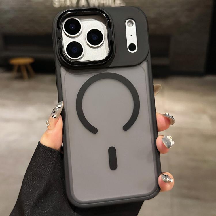 เคสโทรศัพท์แม่เหล็ก MagSafe ที่จับเลนส์โลหะฟรอสต์สัมผัสเหมือนผิวหนัง สำหรับ iPhone 17 Pro Max, สำหรับ iPhone 17 Pro, สำหรับ iPhone 17, สำหรับ iPhone Air, สำหรับ iPhone 16 Pro Max, สำหรับ iPhone 16 Pro