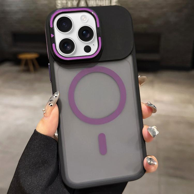 เคสโทรศัพท์แม่เหล็ก MagSafe ที่จับเลนส์โลหะฟรอสต์สัมผัสเหมือนผิวหนัง สำหรับ iPhone 17 Pro Max, สำหรับ iPhone 17 Pro, สำหรับ iPhone 17, สำหรับ iPhone Air, สำหรับ iPhone 16 Pro Max, สำหรับ iPhone 16 Pro