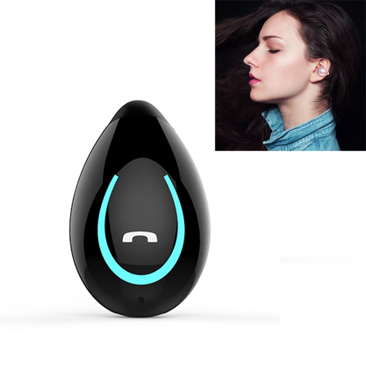 หูฟังบลูทูธ V5.0 แบบหนีบหู YX08 น้ำหนักเบามาก หูฟังสเตอริโอพร้อมไมโครโฟน, หูเดียว