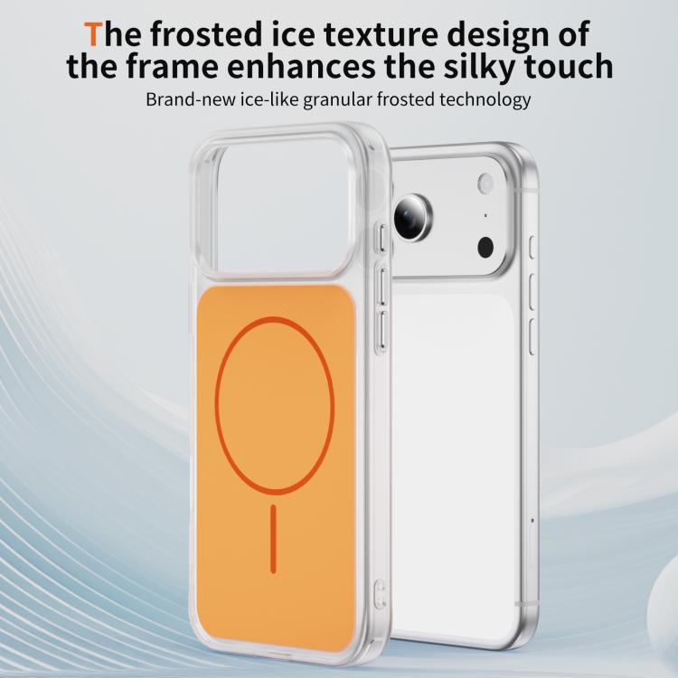 เคสโทรศัพท์ MagSafe แบบแม่เหล็กผิวด้านคริสตัล Skin Feel สำหรับ iPhone 17 Pro Max, iPhone 17 Pro, iPhone 17, iPhone Air