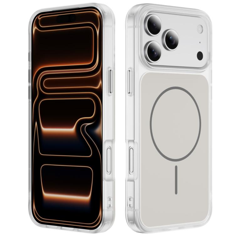 เคสโทรศัพท์ MagSafe แบบแม่เหล็กผิวด้านคริสตัล Skin Feel สำหรับ iPhone 17 Pro Max, iPhone 17 Pro, iPhone 17, iPhone Air