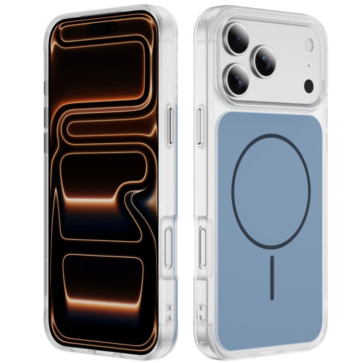 เคสโทรศัพท์ MagSafe แบบแม่เหล็กผิวด้านคริสตัล Skin Feel สำหรับ iPhone 17 Pro Max, iPhone 17 Pro, iPhone 17, iPhone Air
