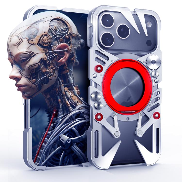 เคสโทรศัพท์โลหะกลวง MagSafe พร้อมขาตั้งหมุนและสายคล้อง สำหรับ iPhone 17e / 16e, สำหรับ iPhone 17 Pro Max, สำหรับ iPhone 17 Pro, สำหรับ iPhone 17, สำหรับ iPhone 16 Pro Max, สำหรับ iPhone 16 Pro, สำหรับ iPhone 16 Plus, สำหรับ iPhone 16