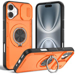 เคสโทรศัพท์ MagSafe พร้อมที่จับหมุน Camshield สำหรับ iPhone 17 Pro Max, สำหรับ iPhone 17 Pro, สำหรับ iPhone 16 Pro Max, สำหรับ iPhone 16 Pro, สำหรับ iPhone 16 Plus, สำหรับ iPhone 16, สำหรับ iPhone 15 Pro Max, สำหรับ iPhone 15 Pro