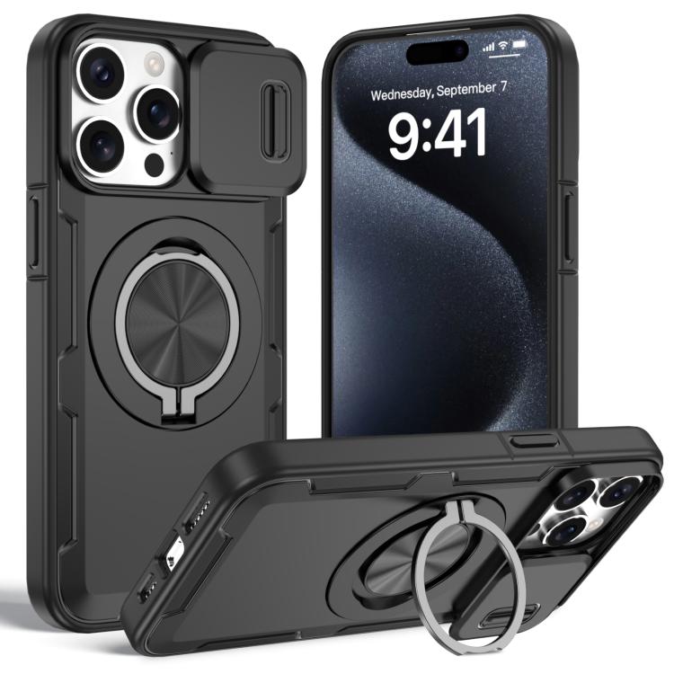 เคสโทรศัพท์ MagSafe พร้อมที่จับหมุน Camshield สำหรับ iPhone 17 Pro Max, สำหรับ iPhone 17 Pro, สำหรับ iPhone 16 Pro Max, สำหรับ iPhone 16 Pro, สำหรับ iPhone 16 Plus, สำหรับ iPhone 16, สำหรับ iPhone 15 Pro Max, สำหรับ iPhone 15 Pro