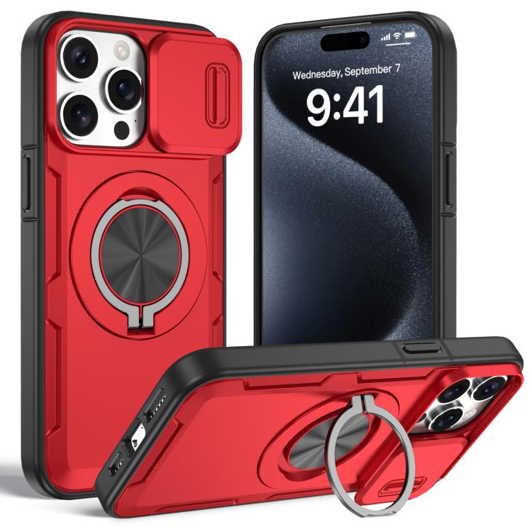 เคสโทรศัพท์ MagSafe พร้อมที่จับหมุน Camshield สำหรับ iPhone 17 Pro Max, สำหรับ iPhone 17 Pro, สำหรับ iPhone 16 Pro Max, สำหรับ iPhone 16 Pro, สำหรับ iPhone 16 Plus, สำหรับ iPhone 16, สำหรับ iPhone 15 Pro Max, สำหรับ iPhone 15 Pro