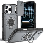 เคสโทรศัพท์ MagSafe พร้อมที่จับหมุน Camshield สำหรับ iPhone 17 Pro Max, สำหรับ iPhone 17 Pro, สำหรับ iPhone 16 Pro Max, สำหรับ iPhone 16 Pro, สำหรับ iPhone 16 Plus, สำหรับ iPhone 16, สำหรับ iPhone 15 Pro Max, สำหรับ iPhone 15 Pro