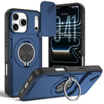 เคสโทรศัพท์ MagSafe พร้อมที่จับหมุน Camshield สำหรับ iPhone 17 Pro Max, สำหรับ iPhone 17 Pro, สำหรับ iPhone 16 Pro Max, สำหรับ iPhone 16 Pro, สำหรับ iPhone 16 Plus, สำหรับ iPhone 16, สำหรับ iPhone 15 Pro Max, สำหรับ iPhone 15 Pro