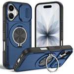 เคสโทรศัพท์ MagSafe พร้อมที่จับหมุน Camshield สำหรับ iPhone 17 Pro Max, สำหรับ iPhone 17 Pro, สำหรับ iPhone 16 Pro Max, สำหรับ iPhone 16 Pro, สำหรับ iPhone 16 Plus, สำหรับ iPhone 16, สำหรับ iPhone 15 Pro Max, สำหรับ iPhone 15 Pro