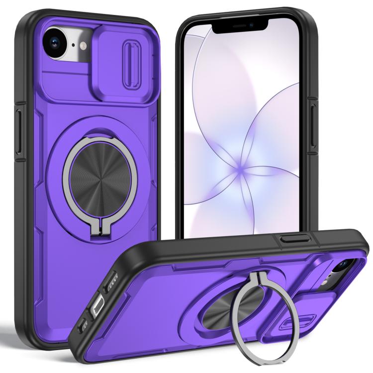 เคสโทรศัพท์ MagSafe พร้อมที่จับหมุน Camshield สำหรับ iPhone 17 Pro Max, สำหรับ iPhone 17 Pro, สำหรับ iPhone 16 Pro Max, สำหรับ iPhone 16 Pro, สำหรับ iPhone 16 Plus, สำหรับ iPhone 16, สำหรับ iPhone 15 Pro Max, สำหรับ iPhone 15 Pro