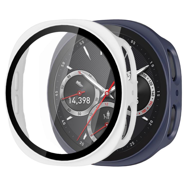 ฝาครอบเรือนนาฬิกา PC แบบฝ้าแบบบูรณาการฟิล์มกระจกนิรภัย xDfind สำหรับ Samsung Galaxy Watch8 44mm, สำหรับ Samsung Galaxy Watch8 40mm