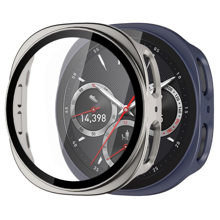 ฝาครอบเรือนนาฬิกา PC แบบฝ้าแบบบูรณาการฟิล์มกระจกนิรภัย xDfind สำหรับ Samsung Galaxy Watch8 44mm, สำหรับ Samsung Galaxy Watch8 40mm