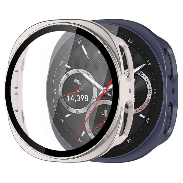 ฝาครอบเรือนนาฬิกา PC แบบฝ้าแบบบูรณาการฟิล์มกระจกนิรภัย xDfind สำหรับ Samsung Galaxy Watch8 44mm, สำหรับ Samsung Galaxy Watch8 40mm