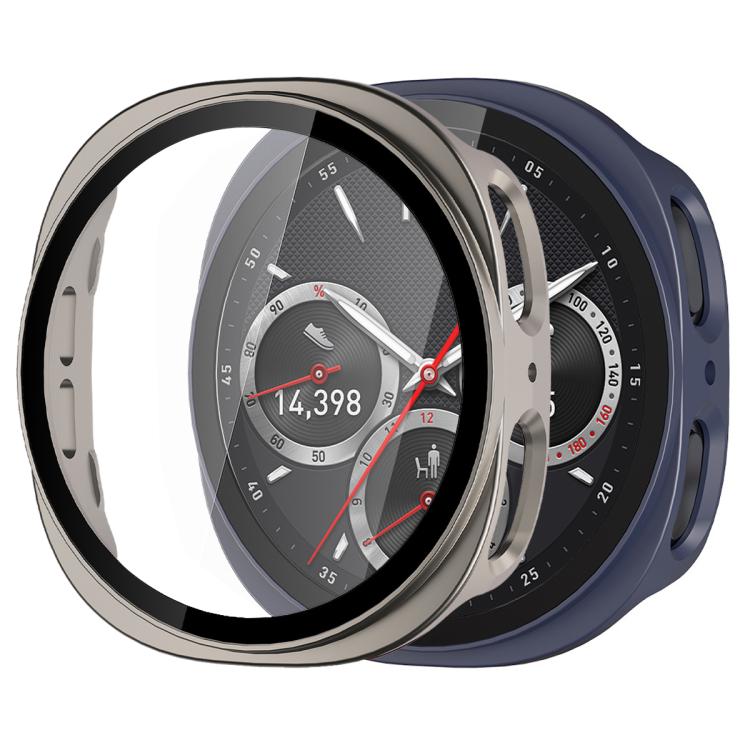 ฝาครอบเรือนนาฬิกา PC แบบฝ้าแบบบูรณาการฟิล์มกระจกนิรภัย xDfind สำหรับ Samsung Galaxy Watch8 44mm, สำหรับ Samsung Galaxy Watch8 40mm