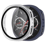 ฝาครอบเรือนนาฬิกา PC แบบฝ้าแบบบูรณาการฟิล์มกระจกนิรภัย xDfind สำหรับ Samsung Galaxy Watch8 44mm, สำหรับ Samsung Galaxy Watch8 40mm