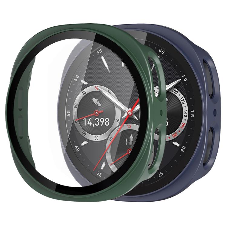 ฝาครอบเรือนนาฬิกา PC แบบฝ้าแบบบูรณาการฟิล์มกระจกนิรภัย xDfind สำหรับ Samsung Galaxy Watch8 44mm, สำหรับ Samsung Galaxy Watch8 40mm