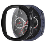 ฝาครอบเรือนนาฬิกา PC แบบฝ้าแบบบูรณาการฟิล์มกระจกนิรภัย xDfind สำหรับ Samsung Galaxy Watch8 44mm, สำหรับ Samsung Galaxy Watch8 40mm